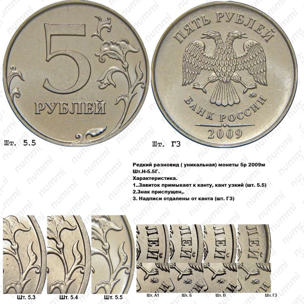 5 рублей имеющие ценность. 5 Рублей 2009 ММД (магнитные). Редкие современные монеты. Редкие дорогие монеты России. Таблица редких монет.