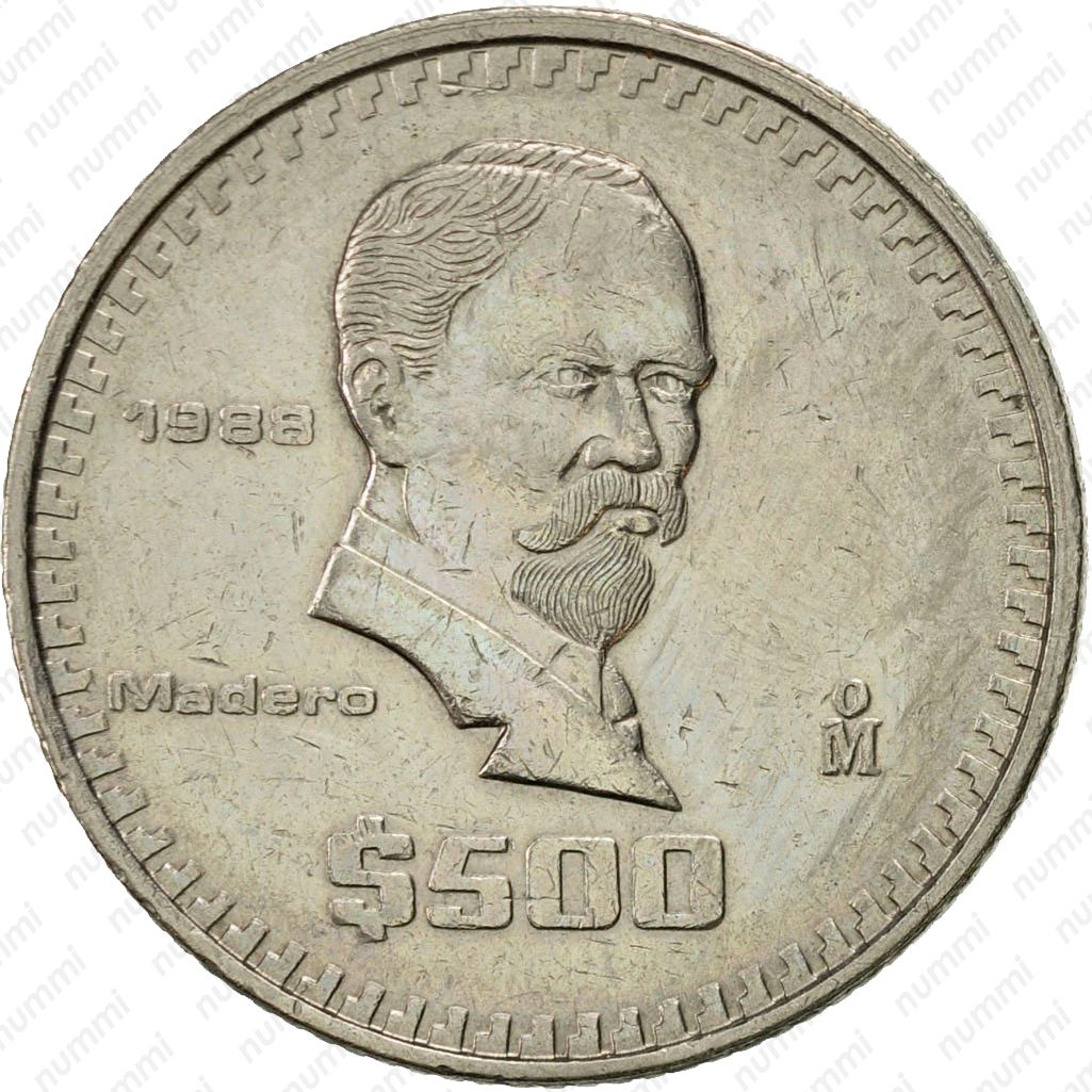 1 75 доллара. 500 Долларов Мексика монета. Монета Мексики 1 песо 1987 года. 500 Песо Мексика. Мексиканский доллар марка.
