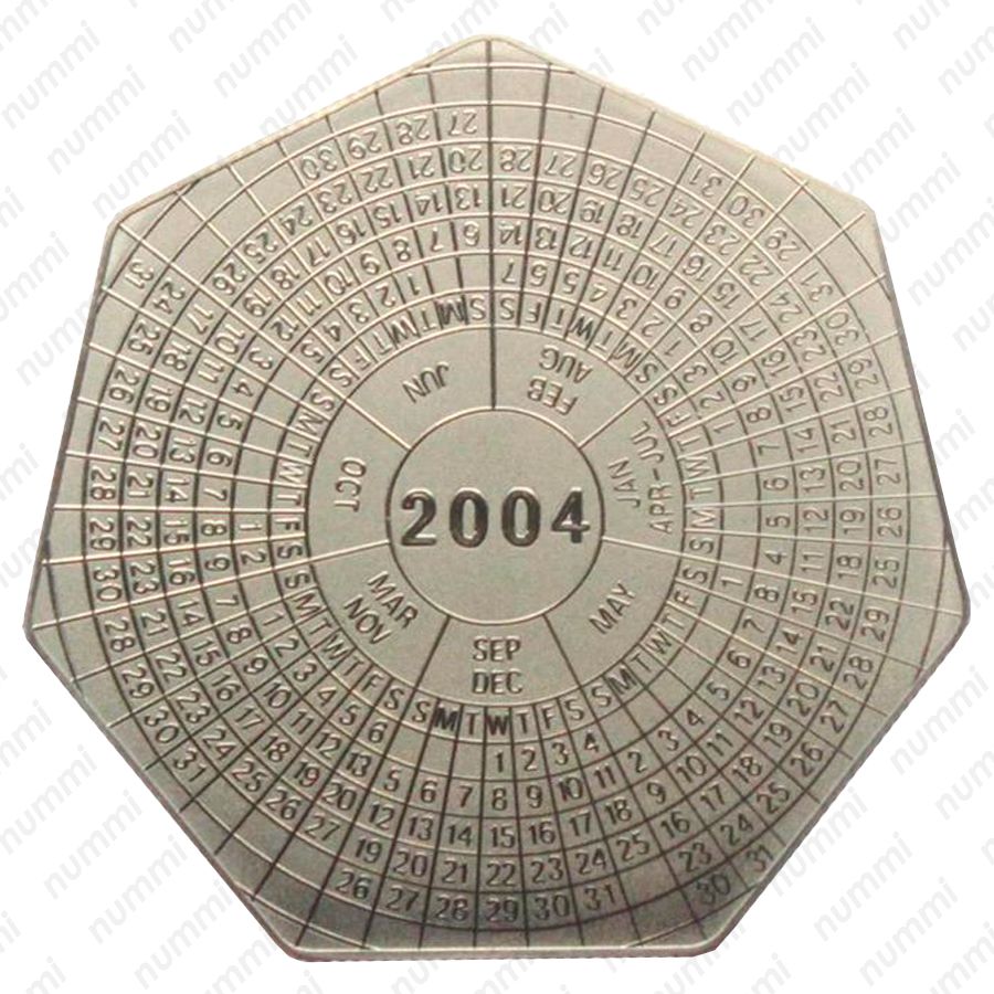 Цена 1000 квач 2004 года, Годовой календарь [Замбия]