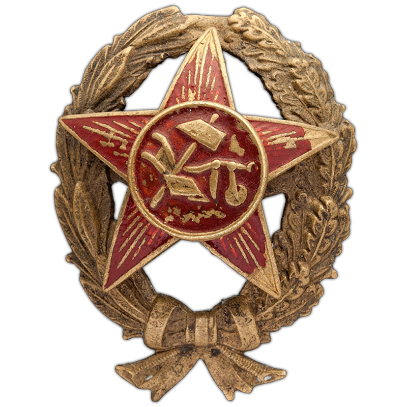 Ркка рсфср. Нагрудный знак красного командира РККА 1918. Знак командира РККА 1918-1922 свастика. Знак красного командира РККФ. Значок красноармейца.