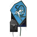 Знак «50 лет ВЛКСМ. 1 спартакиада женщин»
