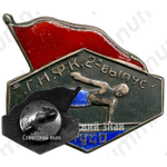 Знак ТГИФК (Таджикский государственный институт физической культуры). 2-й выпуск 1940 