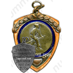 Знак «Жетон участника лыжного пробега Ленинград-Москва-Павлово 800км. 1935»