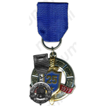 Знак «25 лет ВКШ (Высшая Краснознаменная школа) имени Дзержинского»