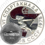 Знак «VI спартакиада народов СССР. 1975»