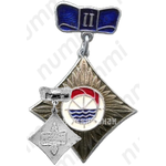 Знак «Бассовет ДСО «Водник». II место»