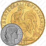 20 франков 1901