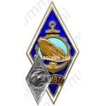 Знак «За окончание Ленинградского института водного транспорта (ЛИВТ)»