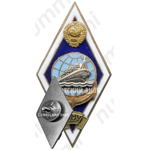 Знак «За окончание Мурманского мореходного училища (ММУ). Тип 2»