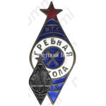 Знак гребной школы Московского городского совета профессиональных союзов (МГС ПС) 