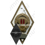 Знак «За окончание Ленинградского высшего военно-политического училища (ЛВВПУ). II выпуск»