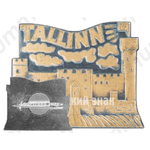 Знак «Город Таллин (Tallinn). Крепость Toompea. Тип 2»