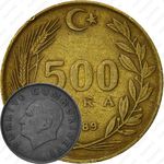 500 лир 1989