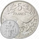 5 франков 1994, Новая Каледония