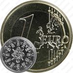1 евро 2009, регулярный чекан Португалии