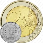 2 евро 2009, Брайль