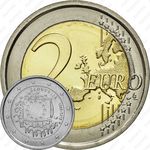 2 евро 2015, 30 лет флагу, (Словения) (Словения) (Словения) (Словения) (Словения) (Словения) (Словения) (Словения) (Словения)