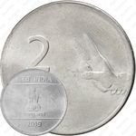 2 рупии 2009, без обозначения монетного двора - Калькутта