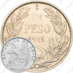 1 песо 1915 [Чили]
