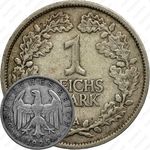 1 рейхсмарка 1925, A, знак монетного двора "A" — Берлин [Германия]