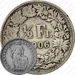 1/2 франка 1906 [Швейцария]