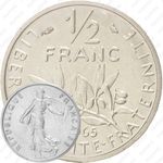 1/2 франка 1965 [Франция]