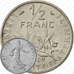 1/2 франка 1969 [Франция]