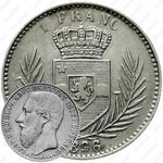 1 франк 1896 [Демократическая Республика Конго]