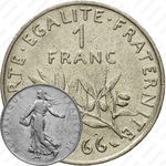 1 франк 1966 [Франция]