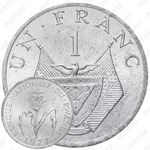 1 франк 1977 [Руанда]