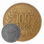 100 песо 2008 [Колумбия]