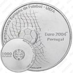 1000 эскудо 2001, Чемпионат Европы по футболу 2004, Португалия [Португалия]