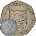 50 новых пенсов 1969 [Джерси]