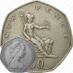 50 новых пенсов 1969 [Великобритания]