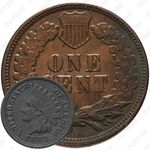 1 цент 1883, Indian Head Cent [США]