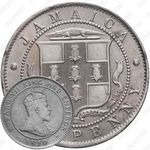 1 пенни 1910 [Ямайка]