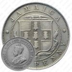 1 пенни 1928 [Ямайка]