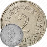 2 цента 1972 [Мальта]