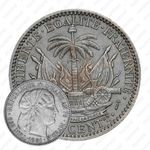 20 сантимов 1881 [Гаити]