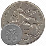 25 центов 1989 [Ямайка]