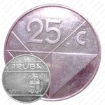 25 центов 1997 [Аруба]