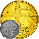 5 центов 1973, Без отметки монетного двора [Барбадос]