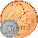5 центов 1983 [Тринидад и Тобаго]