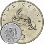 5 центов 1993 [Ямайка]
