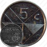 5 центов 1995 [Аруба]