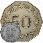 50 центов 1972 [Мальта]