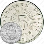 5 сантимов 1889 [Гаити]