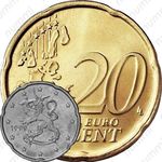 20 евро центов 1999, М