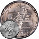 25 центов 1999, Пенсильвания