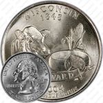 25 центов 2004, Висконсин